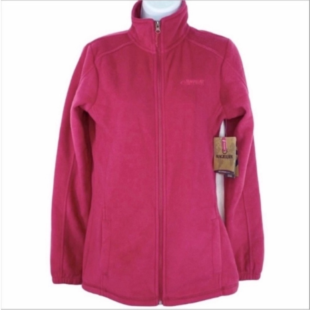 MAGELLAN OUTERWEAR sangria arctic fleece jacket NEW pink - Picture 5 of 9